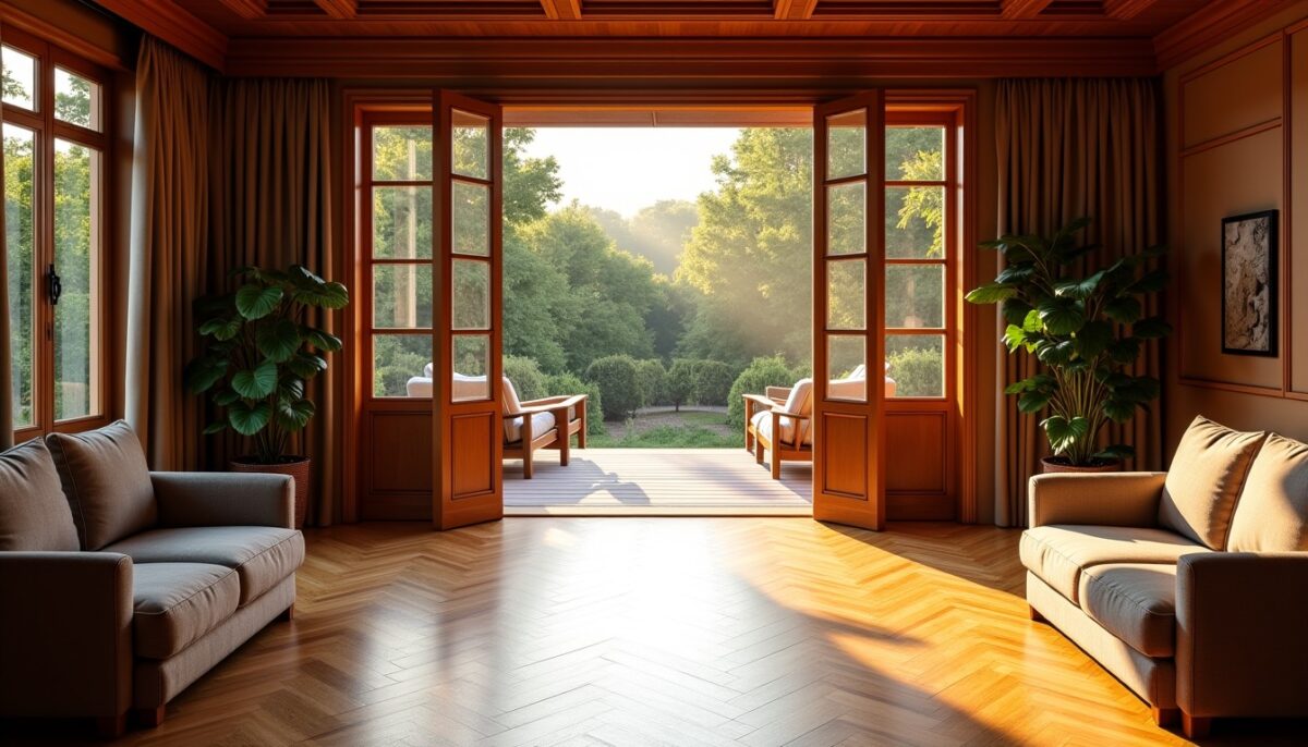 Terrasses, parquets et portes : conseils pour une harmonie parfaite des menuiseries en bois dans votre intérieur