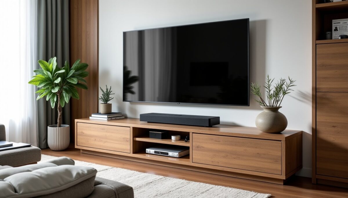 Assembler un meuble TV dans une déco moderne et harmonieuse : astuces et idées inspirantes