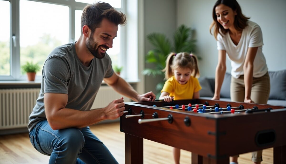 Comment bien installer un baby-foot à la maison : conseils sur l’emplacement, le revêtement du sol, l&rsquo;entretien et le choix du modèle idéal