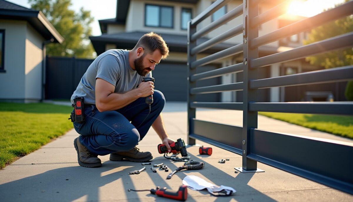 Installation d’un portail automatique : votre guide détaillé étape par étape