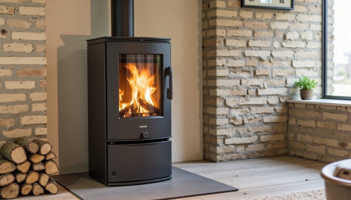Le poêle à bois suspendu : performance thermique face aux modèles classiques